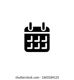 Calendar icon template. Vector illustration 
