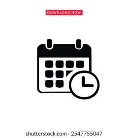 ícone de calendário que pode ser usado para qualquer calendário