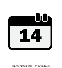 Calendar icon. time and date. Schedule icon.