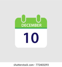 Calendar Icon in trendy flat style isolated on grey background. Calendar symbol for your web site design, logo, app, UI. Vector illustration, EPS10.