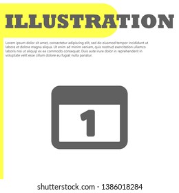 calendar icon vector 10 eps design 