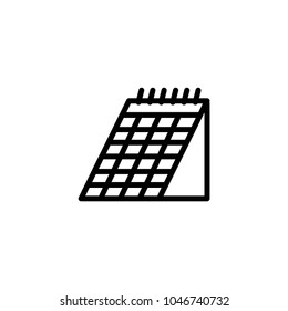 calendar icon vector