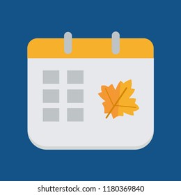 Calendar icon vector