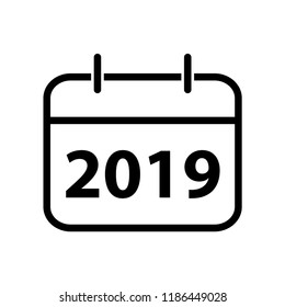 Calendar icon vector