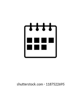 calendar icon vector