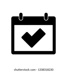 Calendar icon vector
