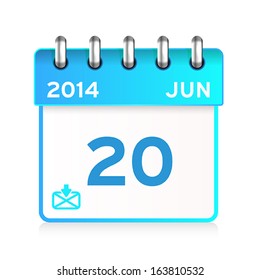 Calendar Icon, vector