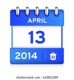 Calendar Icon, vector