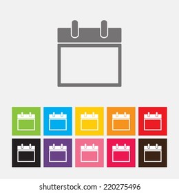 Calendar icon - Vector