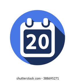 Calendar Icon Vector.