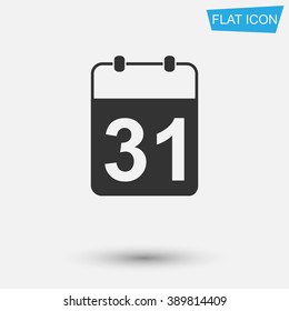 Calendar icon vector, 