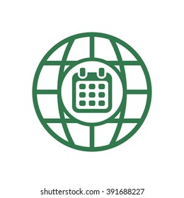 Calendar Icon Vector.