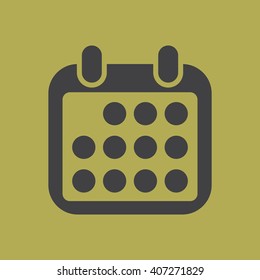 Calendar Icon Vector.