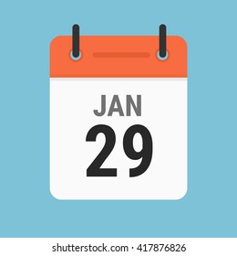 Calendar icon vector