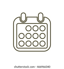 Calendar Icon Vector
