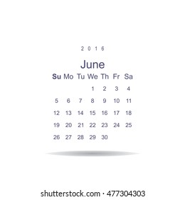 Calendar Icon Vector