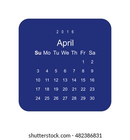 Calendar Icon Vector