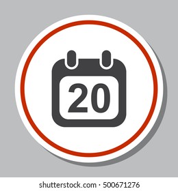 Calendar Icon Vector