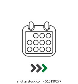 Calendar Icon Vector