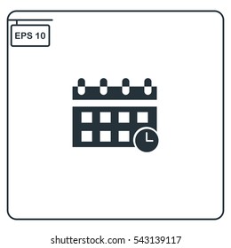 Calendar Icon, Vector