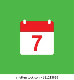 calendar icon vector