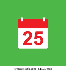 calendar icon vector