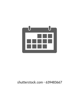 Calendar icon vector