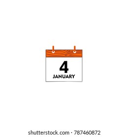 calendar icon vector