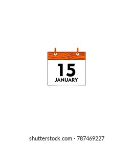 calendar icon vector