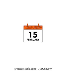 calendar icon vector