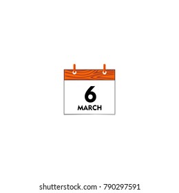 calendar icon vector