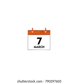 calendar icon vector