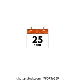 calendar icon vector