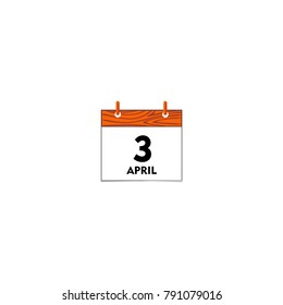 calendar icon vector
