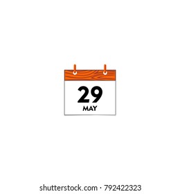 calendar icon vector