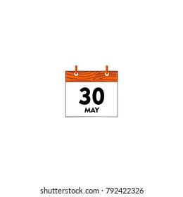 calendar icon vector