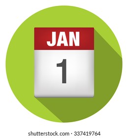 calendar icon vector art eps image logo sign flat design app