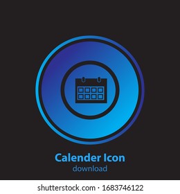 calendar icon vector, best vector icon