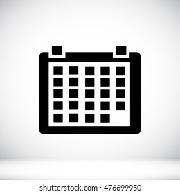 calendar icon, vector best flat icon, EPS