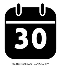 Calendar icon vector. Calender sign and symbol. Schedule icon symbol