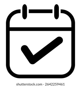 Calendar icon vector. Calender sign and symbol. Schedule icon symbol