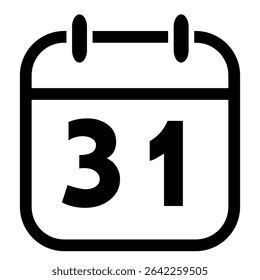 Calendar icon vector. Calender sign and symbol. Schedule icon symbol