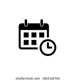 Calendar icon vector. Calender symbol. calendar vector icon