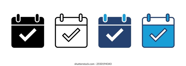 Calendar icon vector. Calender symbol. calendar vector icon
