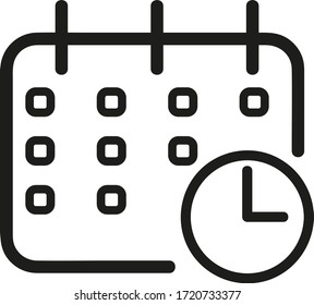 calendar icon. calendar vector design
