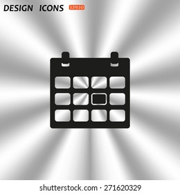 Calendar. icon. vector design