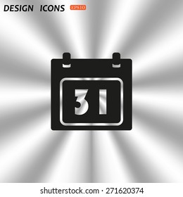 Calendar. icon. vector design