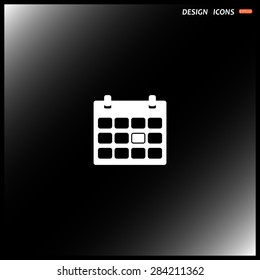 Calendar. icon. vector design