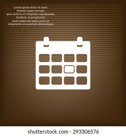 Calendar. icon. vector design