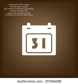 Calendar. icon. vector design